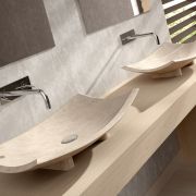Lavabo sobre encimera Bora Bora beige | The Bath Collection Ref. 00320