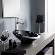 Lavabo sobre encimera Orbital Negro | The Bath Collection Ref. 4040/NE