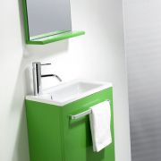 Kit mueble, lavabo y espejo Kit Niza | The Bath Collection Ref. 9901VE