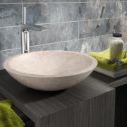 Lavabo sobre encimera Catania beige | The Bath Collection Ref. 00301