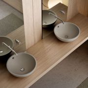 Lavabo sobre encimera Castellon | The Bath Collection Ref. 0012B Acabado Natural
