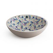 Lavabo Castellón B CRU de Bathco colección Vintage & More | Ref.: 0012B CRU 01 Tropical