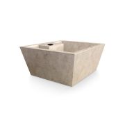 Lavabo sobre encimera Rodas beige | The Bath Collection Ref. 00310