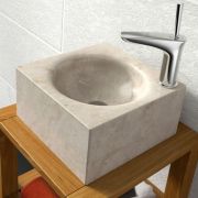 Lavabo sobre encimera Versalles | The Bath Collection Ref. 00354 - beige