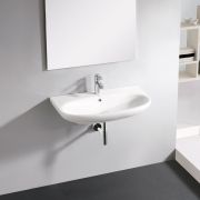 Lavabo semi-oval Huesca | The Bath Collection Ref. H1003