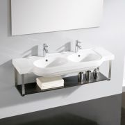 Lavabo doble poza Hannover 130 | The Bath Collection Ref. H1006