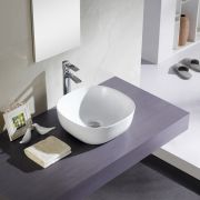 Lavabo sobre encimera Olea Cuadrado | The Bath Collection Ref. 4071