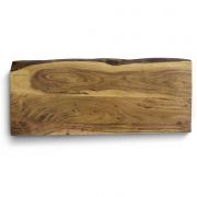 Encimera de madera de acacia para lavabo sobre encimera de Bathco Ref.: 8221
