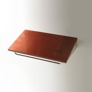 Medidas Encimera de madera para soportes de acero Encimera de madera | The Bath Collection Ref. 0317