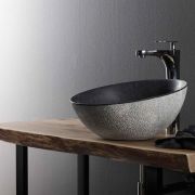 Lavabo SEYCHELLES de piedra de Bathco 00380