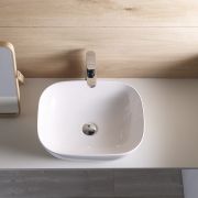 Lavabo sobre encimera Olea Rectangular | The Bath Collection Ref. 4072