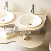 Ref.: 6024GR Solid Surface Set Belted de Bathco