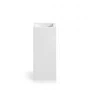 Lavabo pedestal de Solid Surface de Natural Series Bathco Ref.: 6025