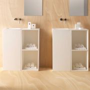 Lavabo pedestal de Solid Surface de Natural Series Bathco Ref.: 6025