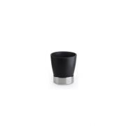 Ref.: 2041 Vaso Classic de acero negro Bathco