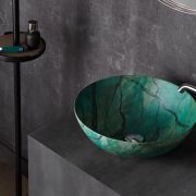 Ref.:00397 Lavabo sobre encimera lys verde de Bathco Atelier