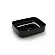 Ref.: 4114 Lavabo Dinan en porcelana negra de Bathco