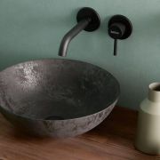 Ref.:00401 Lavabo sobre encimera lys negro mate de Bathco Atelier