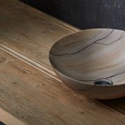 Ref.:00399 Lavabo sobre encimera lys madera de Bathco Atelier