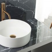 Lavabo circular de porcelana Bathco 4151