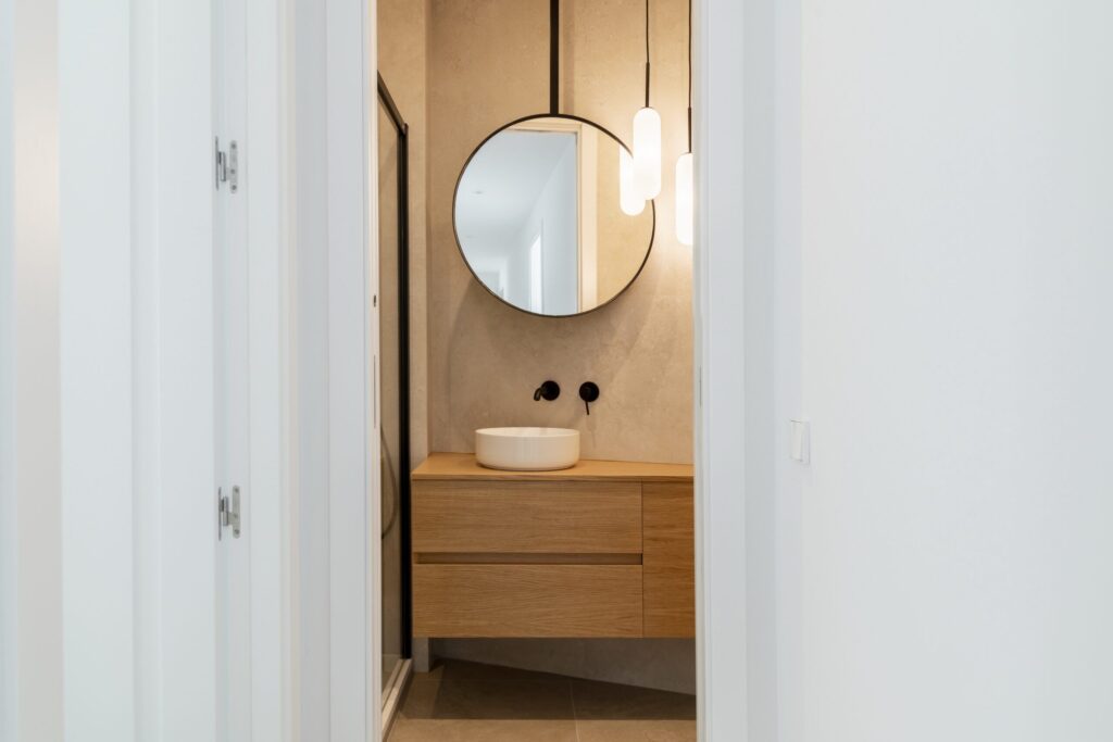 5 estilos de diseño de interiores, 1 lavabo