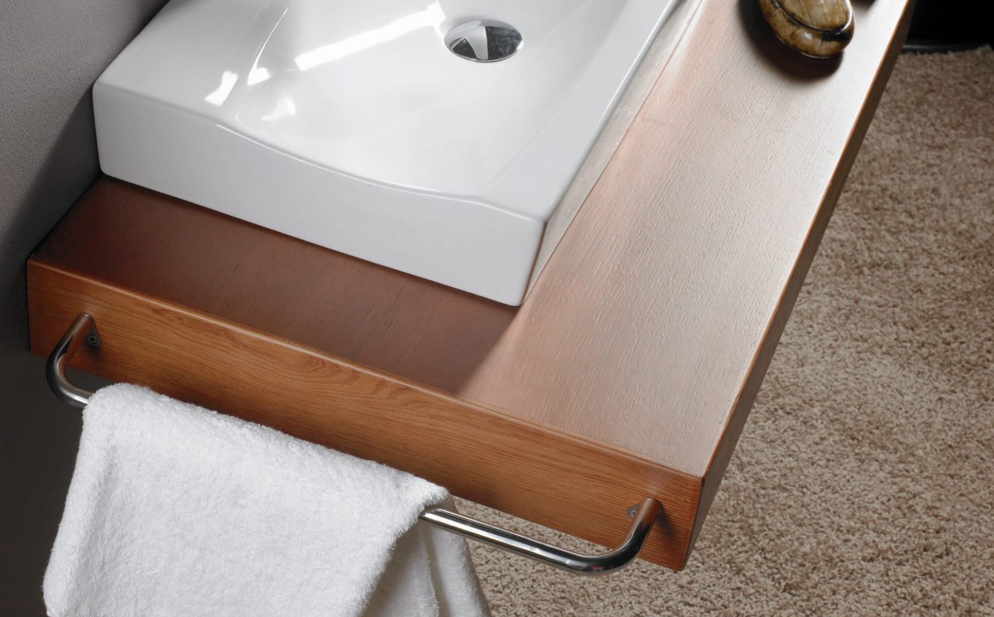 Encimera toallero 80