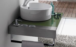 Set encimera de acero inox 90