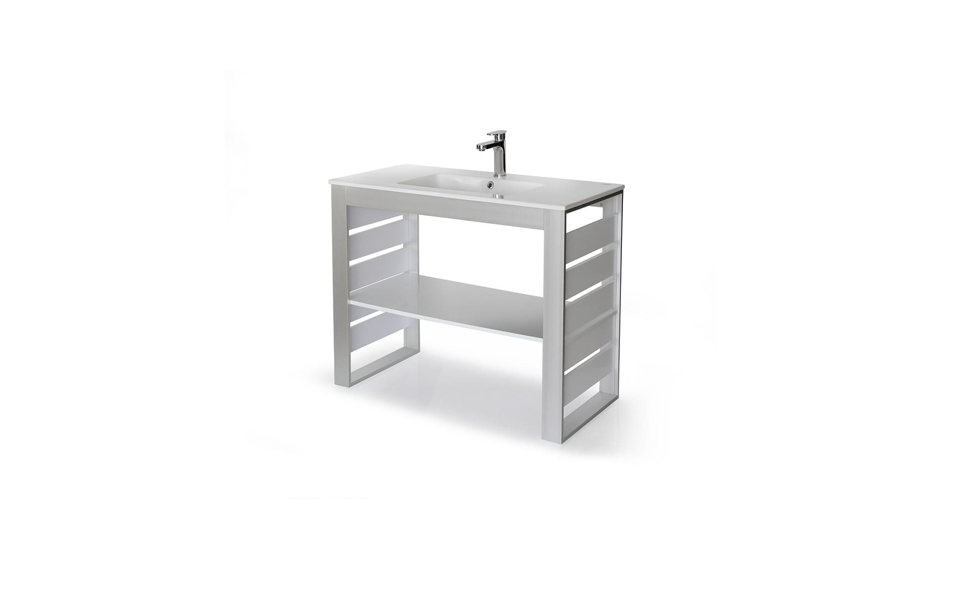 Mueble tecno y lavabo Liébana 100