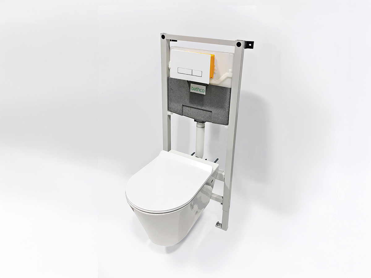 Tank mechanism with push button