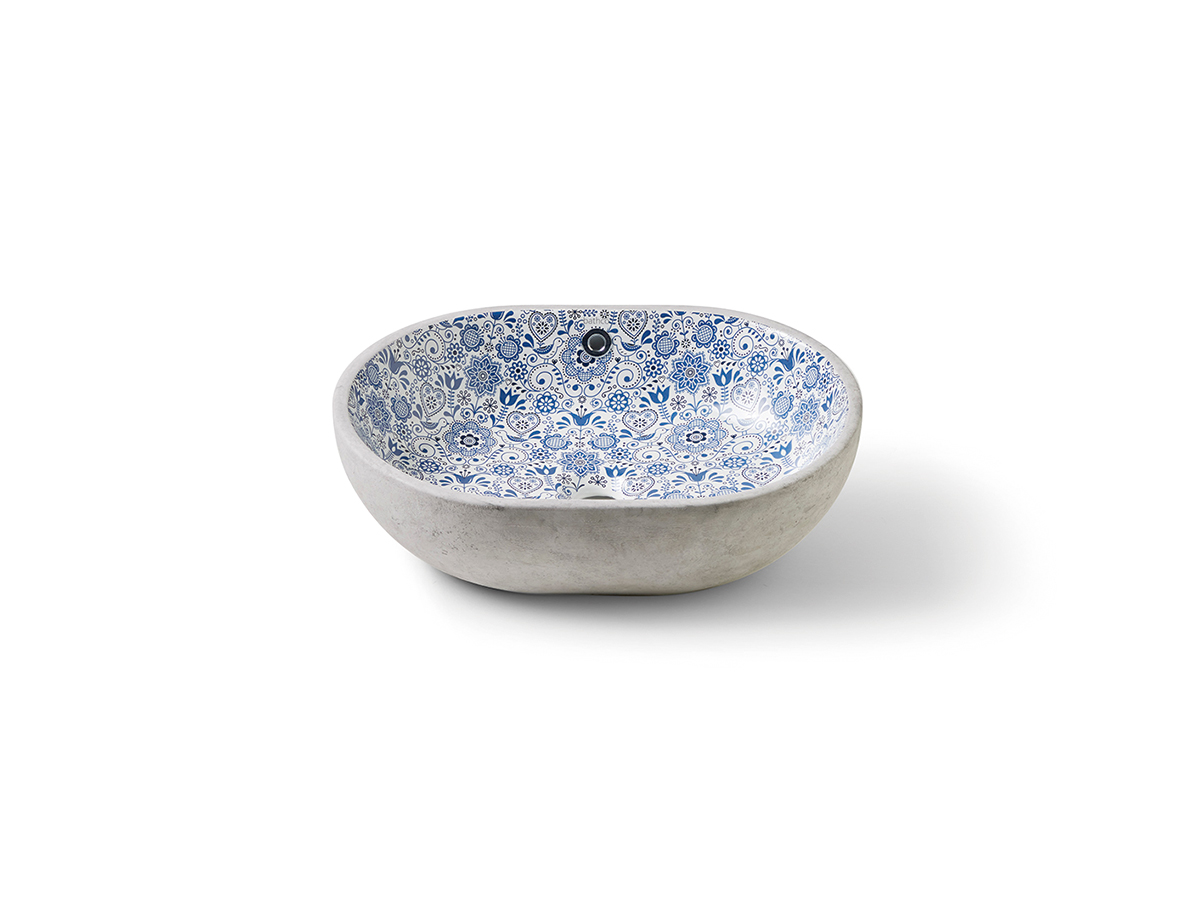 Folk Scandinavian oval