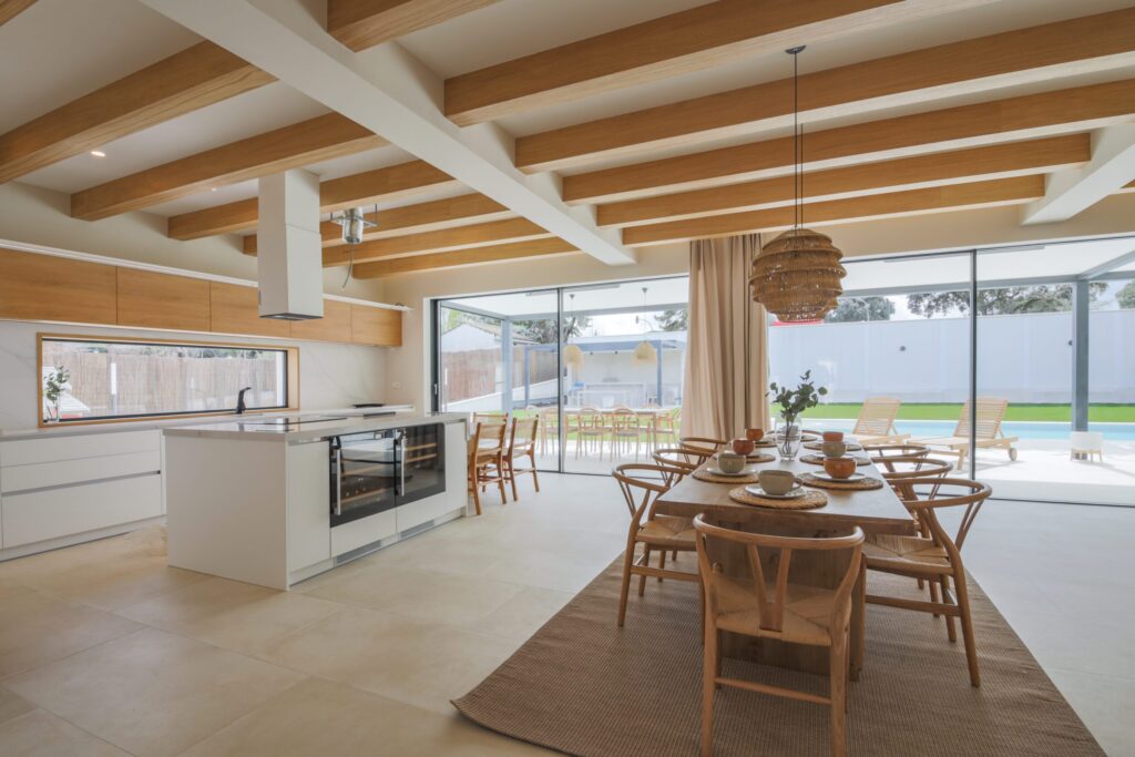 De pasillos a espacios abiertos