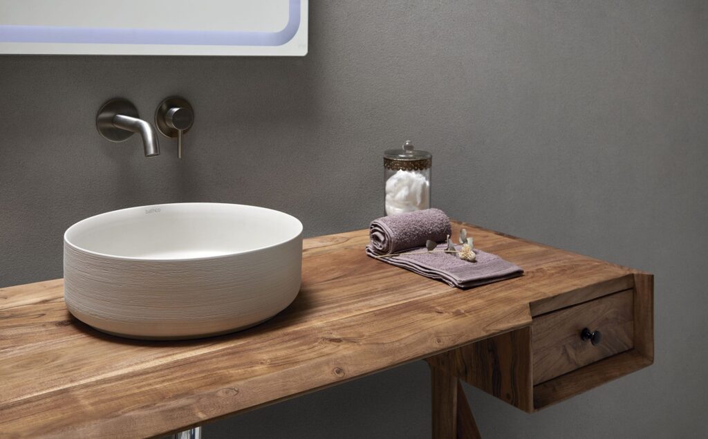 Lavabos Carnac y Rennes, la experiencia de la textura