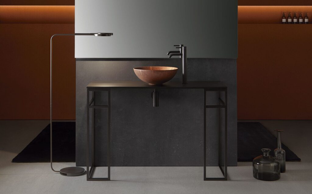 Encimeras y juegos de soportes que hacen de cualquier rincón un espacio de diseño