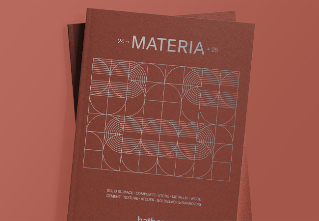 Bathco revoluciona el diseño de lavabos con su innovador catálogo Materia