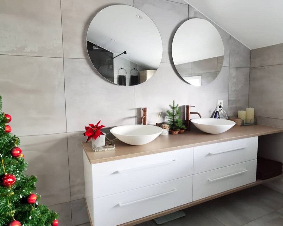 Christmas bathroom decorating ideas