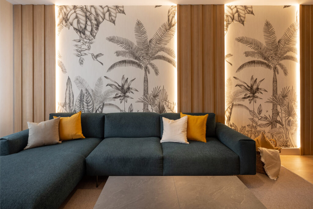 Un apartamento lleno de colores, madera y vainilla