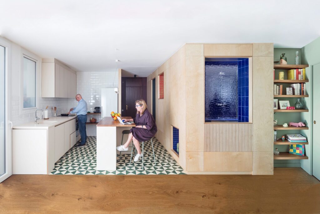 How to evoke the Mediterranean Sea in the bath?