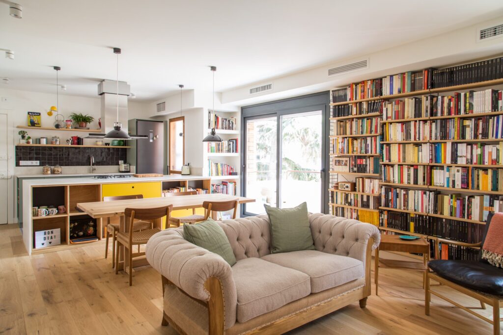 La redistribución de un hogar