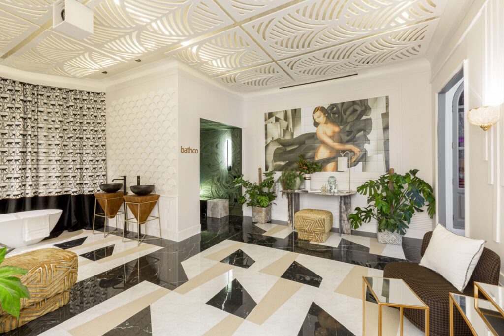 La baronesa con pincel