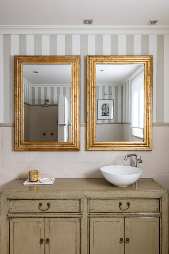 Antes y después: reforma de tres baños sin obras