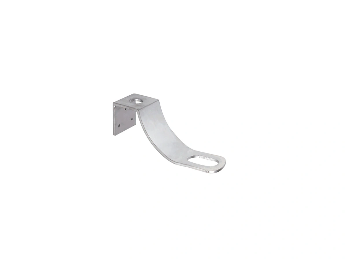 Soporte de acero curvo
