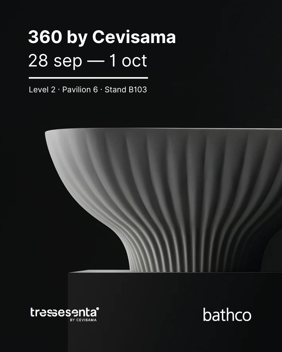 Bathco reinterpreta el lavabo a través de los materiales en 360 by Cevisama